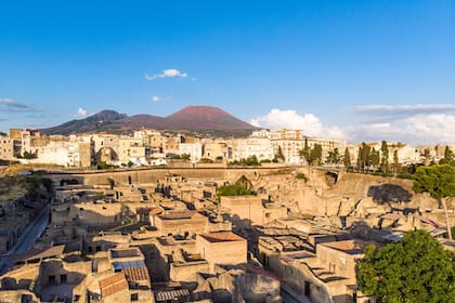Pompeya sufrió la erupción del volcán Monte Vesubio en el 79 d.C