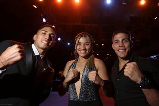 El triángulo que apuntala la ilusión del boxeo argentino