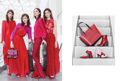 Poncho de seda (Allô Martínez), capri (Yagmour), stilettos (Via Uno). Vestido (Vitamina) camisa (Markova), sandalias y cartera (Aldo para Grimoldi). Campera y pantalón (Jazmín Chebar), botas (Sarkany). Vestido (Vero Alfie), stilettos (A.Pie para Grimoldi). Der., tote Bag (Lázaro), bota (Sarkany), gu