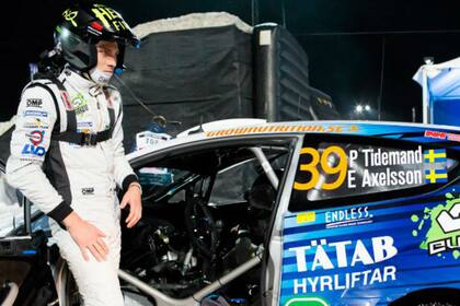 Pontus Tidemand sorprendió en el arranque del Mundial de Suecia