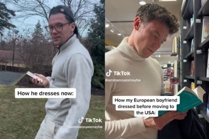 Pontus y Emma se enamoraron en Europa y ahora viven en Estados Unidos