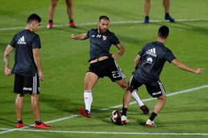 Cambio de look de Ponzio: como en la Supercopa, se rapó tras ganarle a Boca