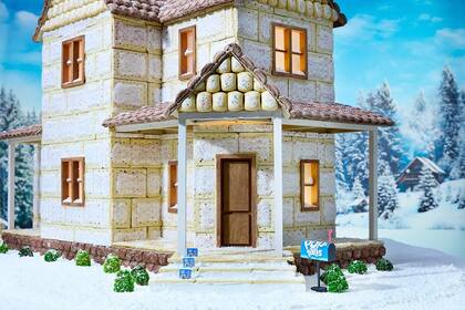Pop-Tarts crea un pequeño Gingerbread Lodge