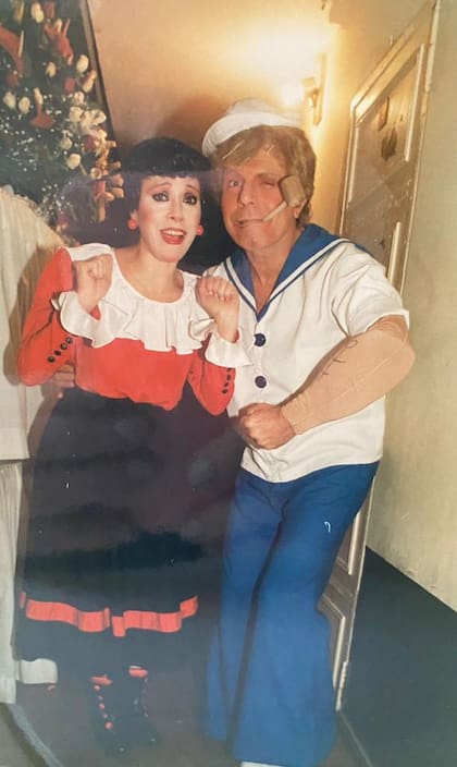 Popeye y Olivia: Linda Pertez y Víctor Laplace, en dupla para divertir a los más chicos