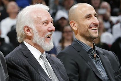 Popovich y Manu: días felices en San Antonio