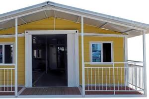 Por 9.088 dólares, en Amazon se puede adquirir una minicasa moderna, equipada con cocina y baño, que además es fácil de montar (Amazon)