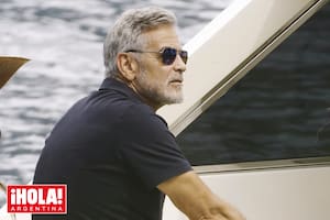 Así están hoy los hijos de George Clooney, los mellizos Ella y Alexander, que vacacionan en el lago di Como