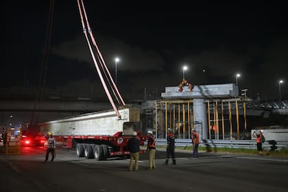 Por avance de obras en Puente Labruna, el lunes a la noche cortarán la autopista Illia sentido al norte y Cantilo