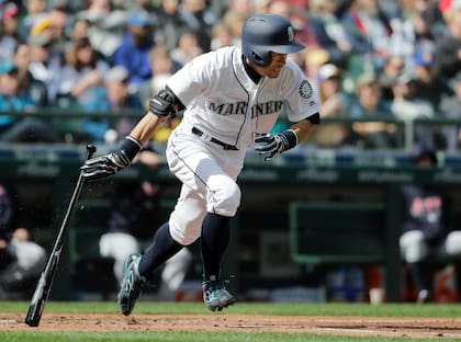 Por el momento, Ichiro Suzuki encabeza la votación y por ende estaría ingresando al Salón de la Fama de Las Grandes Ligas (Archivo)