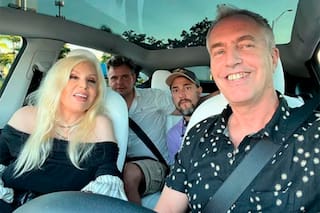 Susana y Marley visitaron la residencia de Versace y disfrutaron de una noche de tragos