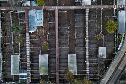 Por el paro del campo el mercado de Liniers se encuentra vacío y sin movimiento