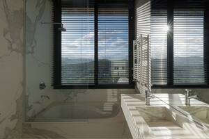 Baños “monolíticos”, la tendencia que gana terreno en el diseño interior