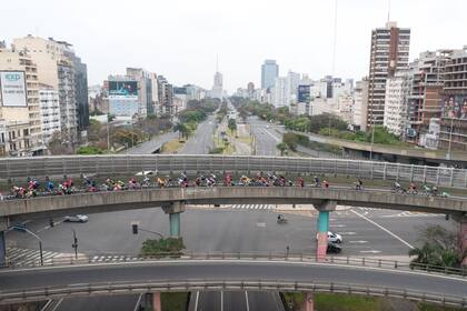 Por la carrera, habrá cortes totales de tránsito en las principales autopistas y avenidas de la Ciudad