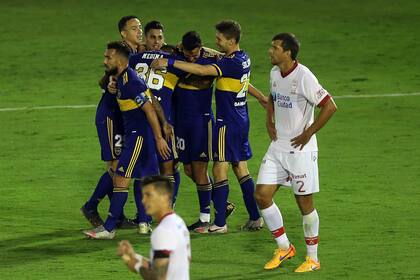 Por la Copa de la Liga Profesional, Boca se impuso por 2-0, con goles de Franco Soldano y Gonzalo Maroni.