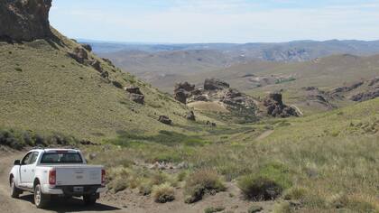 Por la estepa, en 4x4