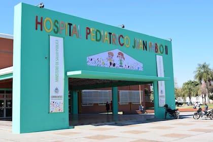 Por la gravedad del caso, la nena fue trasladada al hospital pediátrico de la capital provincial