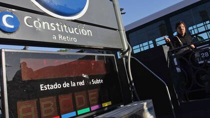 La estación Constitución de la Línea C estará cerrada hasta marzo por reformas