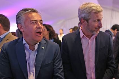 Alfredo Cornejo, de Mendoza, y Rogelio Frigerio, de Entre Ríos