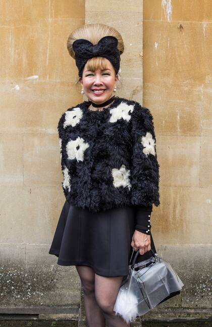 Por las calles de la ciudad.