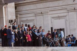 Por primera vez en la historia se reunieron 30 Premios Nobel para pedir por la paz