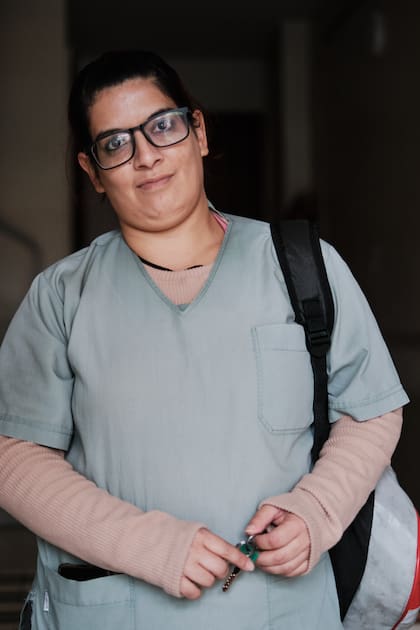 "Por primera vez puedo decir que con mi profesión puedo sostener mi hogar”, asegura María