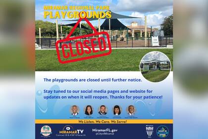 Por qué cerraron ciertas atracciones de Miramar Park este mes