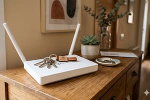 Por qué hay que poner las llaves arriba del router del Wi-Fi