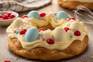 ¿Por qué se le pone huevo a la rosca de Pascua?