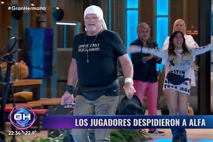 Por qué se fue Alfa de Gran Hermano antes de lo pautado. Captura: Telefe