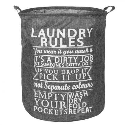 ¿Por qué tirar la ropa sucia en cualquier lado cuando se la puede tirar en un espacio con onda?