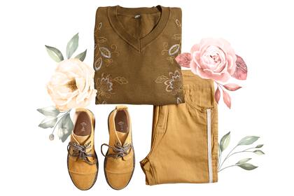 Por situarse muy cerca en el círculo cromático, estos dos tonos combinan perfecto