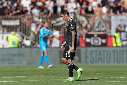 Por sus problemas físicos, Di María apenas pudo jugar 7 partidos en la actual temporada