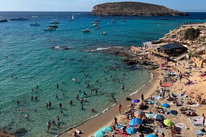 Poro se instaló con amigos en Ibiza antes de arrancar los torneos más importantes de Sotogrande, al sur de España.