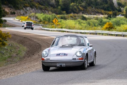 Porsche 911 1972, durante la primer etapa.