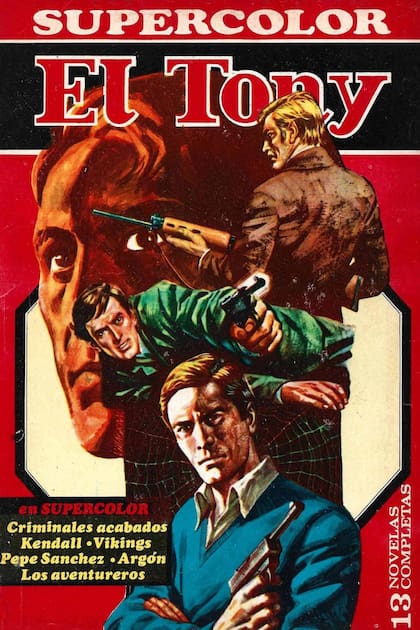 Porta de El Tony supercolor N°1, donde apareció por primera vez la figura de Pepe Sánchez