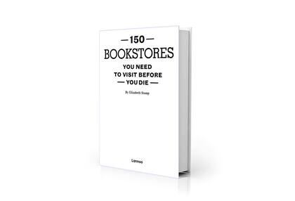 Portada de "150 Bookstores You Need to Visit Before You Die", de Elizabeth Stamp