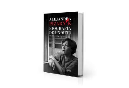 Portada de "Alejandra Pizarnik. Biografía de un mito", de Cristina Piña y Patricia Venti