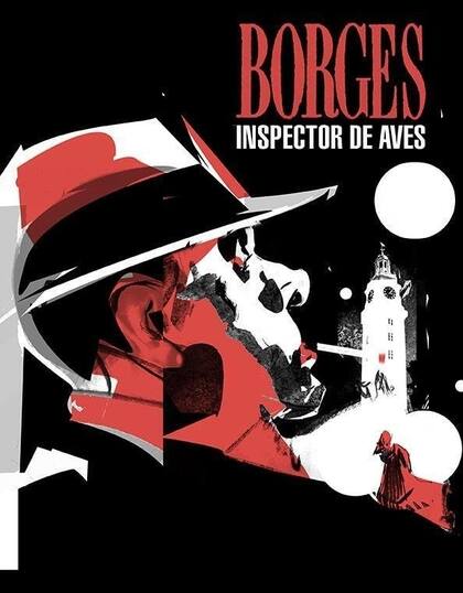Portada de "Borges, inspector de aves", de Lucas Nine