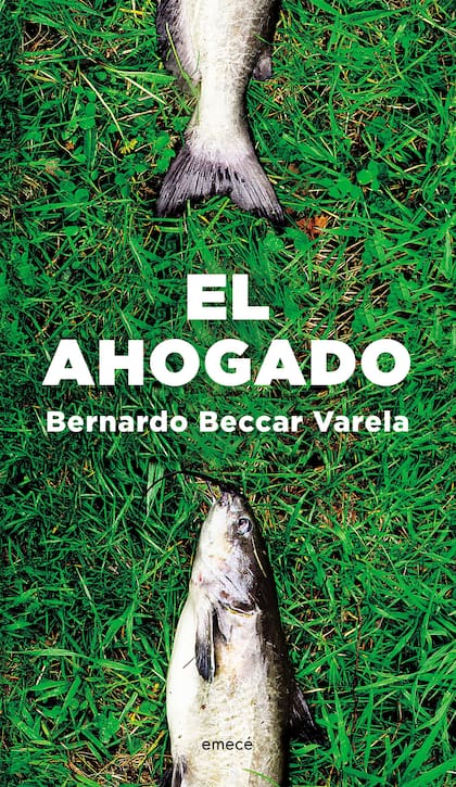 Portada de "El ahogado", segunda novela de Bernardo Beccar Varela