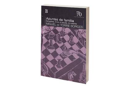 Portada de "Apuntes de familia", publicado por Losada