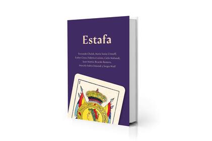 Portada de "Estafa", el libro gratuito de la FED