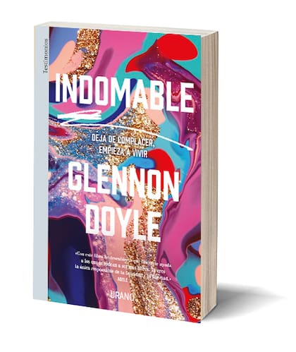 Portada de "Indomable", de Glennon Doyle, publicada por Urano