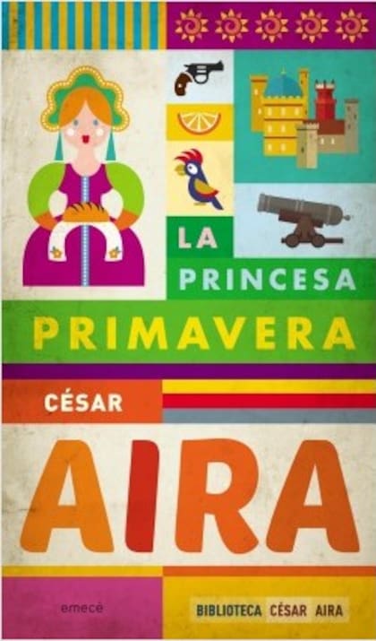 Portada de la edición nacional de la novela de César Aira