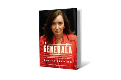 Portada de "La Generala", de Emilia Delfino, con foto de Santiago Oroz