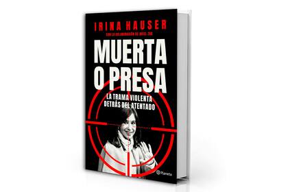 Portada de "Muerta o presa", de Irina Hauser ($ 9500)