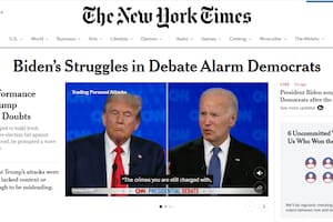Qué dice la prensa de Estados Unidos tras el debate entre Biden y Trump