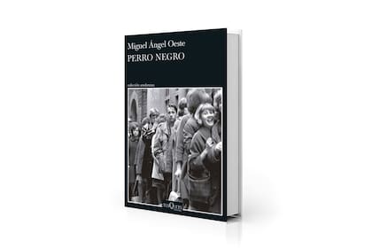 Portada de "Perro negro", novela de Miguel Ángel Oeste
