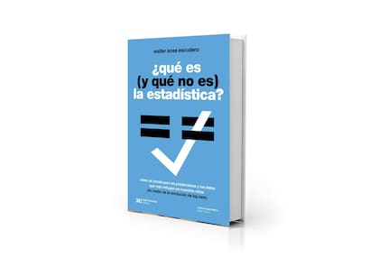 Portada de "¿Qué es (y qué no es) la estadística?", relanzado por Siglo XXI en marzo de este año