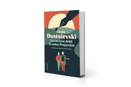 Portada de una edición con dos relatos de Dostoievski traducidos por Alejandro Ariel González para Barenhaus