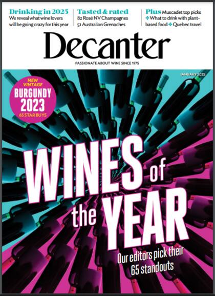 Portada del anuario de Decanter